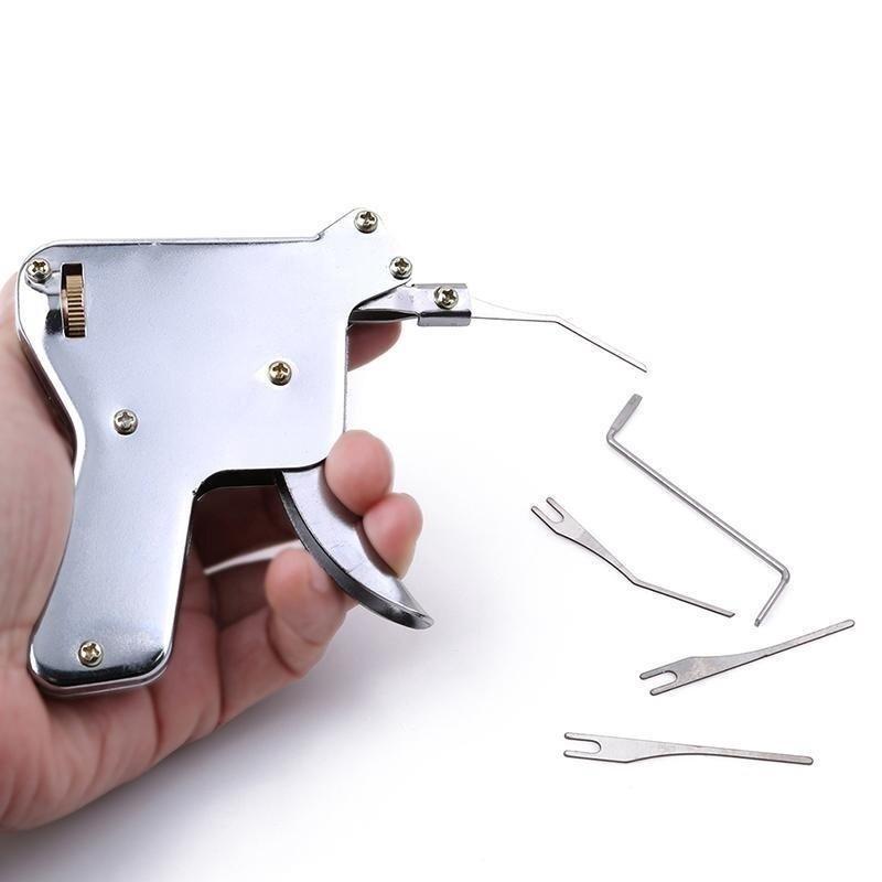 AINNA: Dapatkan Akses ke Mana-mana Pintu Berkunci dengan Set Alat Pembaikan Kunci dan Kunci Padlock yang Kuat! - Ainna Store