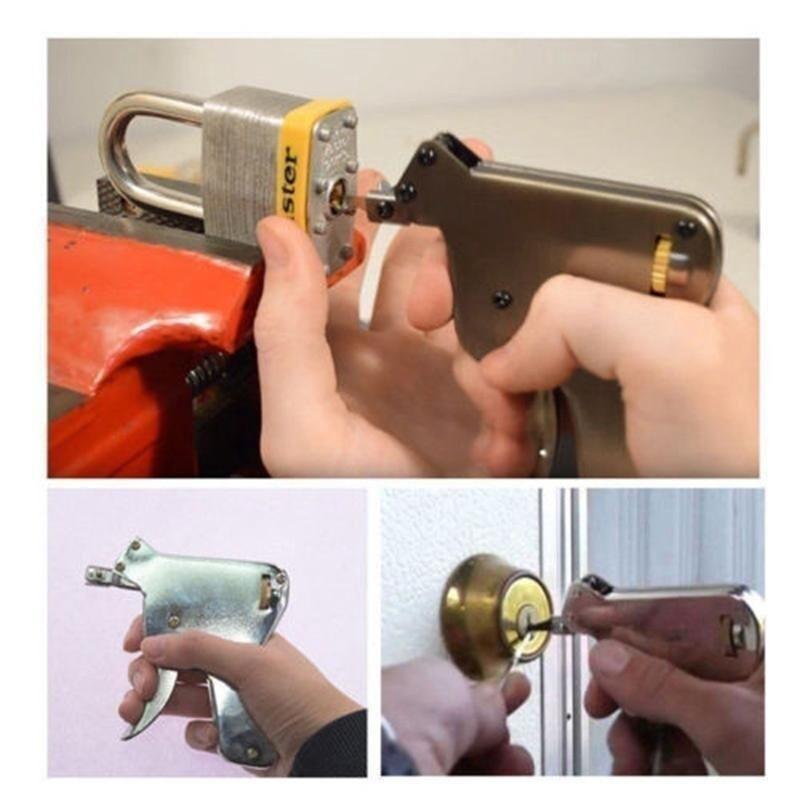 AINNA: Dapatkan Akses ke Mana-mana Pintu Berkunci dengan Set Alat Pembaikan Kunci dan Kunci Padlock yang Kuat! - Ainna Store