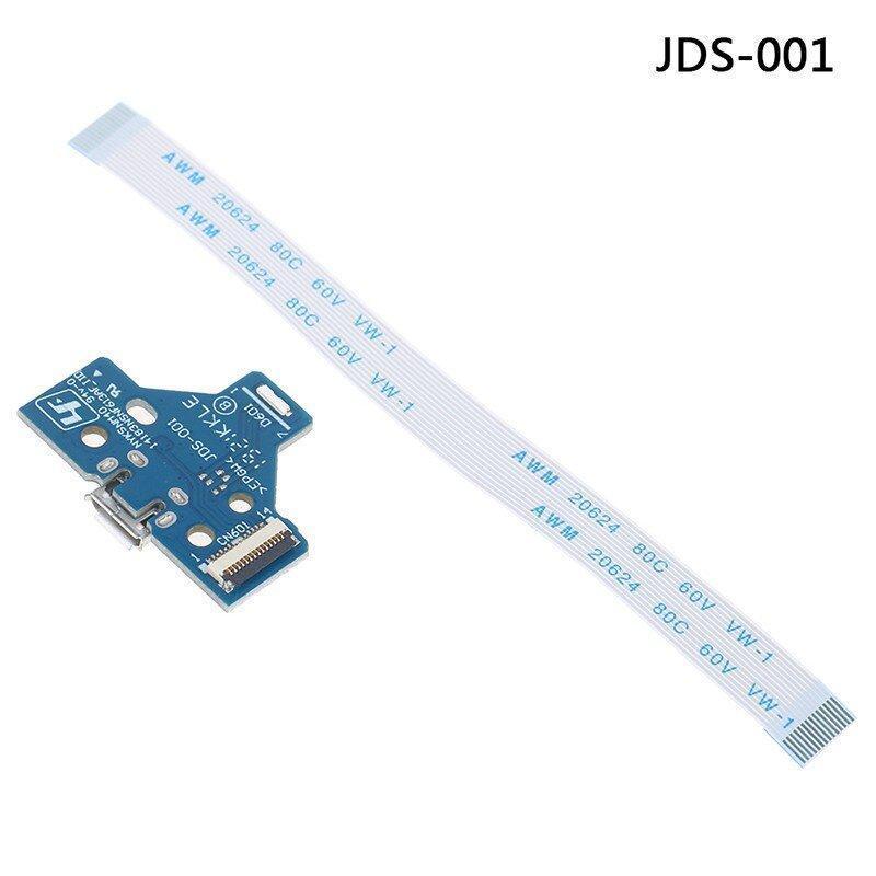 Revamp Your PS4 Controller Charging with Trailblazer's USB Charging Port Socket Circuit Board - 12Pin JDS 011 030 040 Accessories Console Mic Gamepad Joystick - Ainna Store