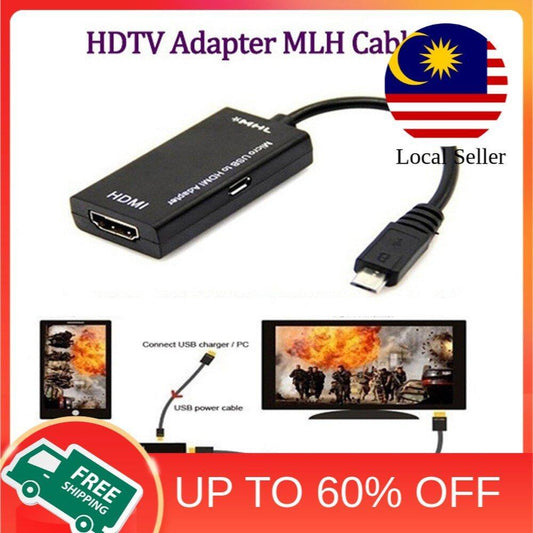 "AINNA Android Phone USB Micro to HDMI TV Out HDTV MHL Adapter Cable - Ainna Store