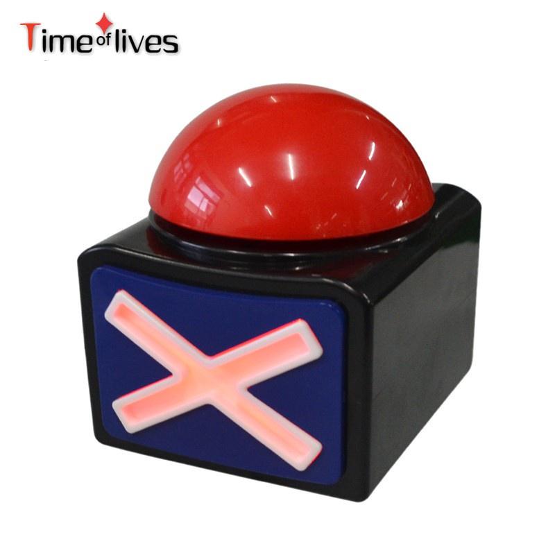 Buzzer Jawapan Kuis AINNA Merah