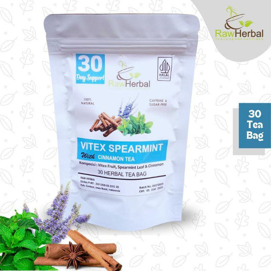 AINNA Teh Herba Spearmint Cinnamon VITEX - 30 Beg Teh - Ainna Store
