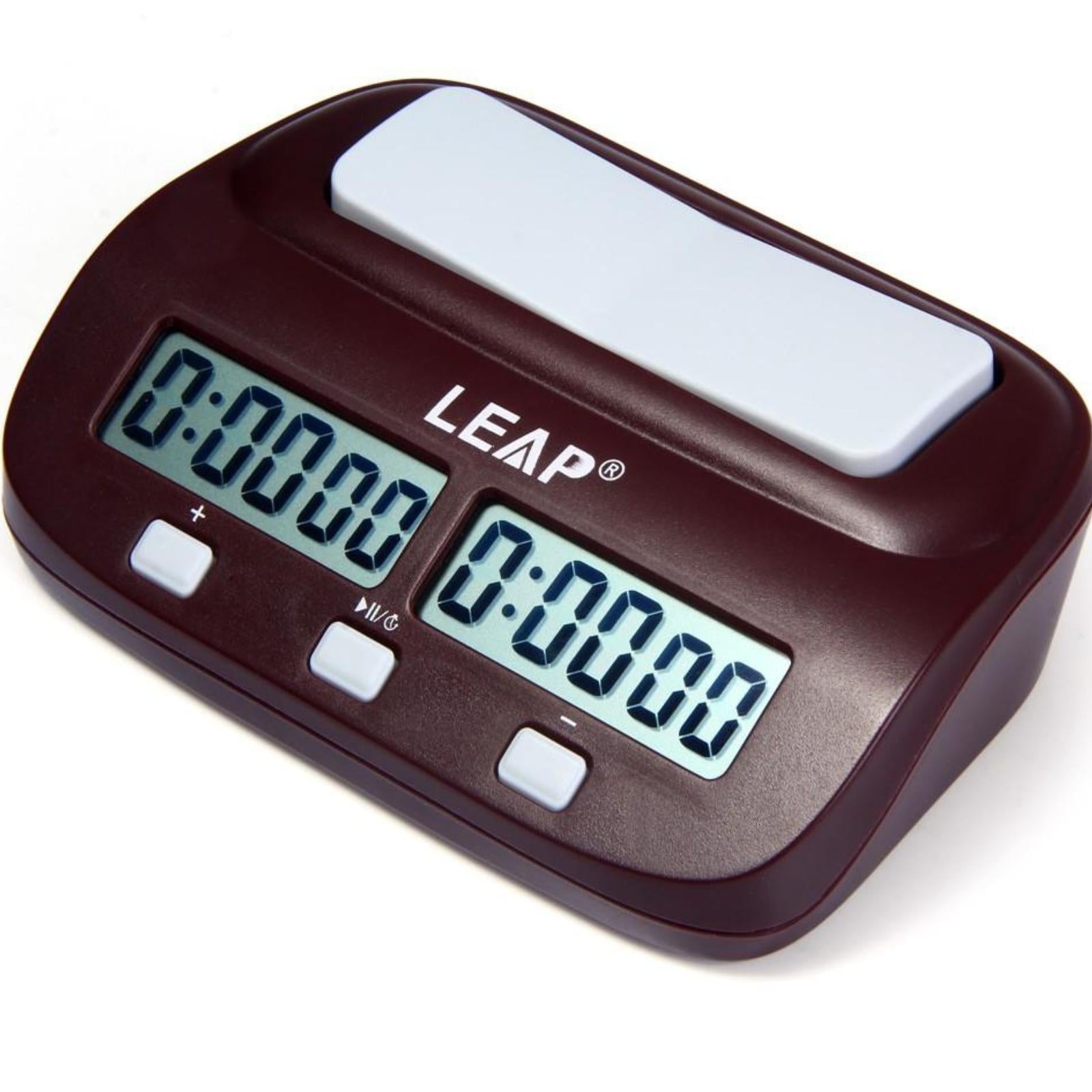 Tingkatkan Permainan Anda dengan LEAP PQ9907S Digital Chess Clock - I-Go Count Up Down Timer Board Games AINNA Edition - Ainna Store