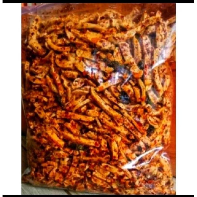 Basreng Sultan Bandung Viral TikTok Pedas Daun Jeruk Cabe Asli AINNA Snacks Goreng - Ainna Store