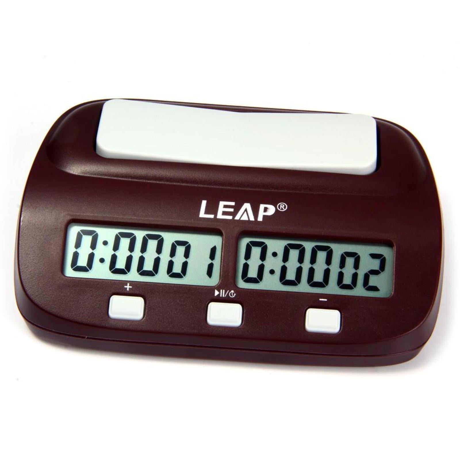 Tingkatkan Permainan Anda dengan LEAP PQ9907S Digital Chess Clock - I-Go Count Up Down Timer Board Games AINNA Edition - Ainna Store