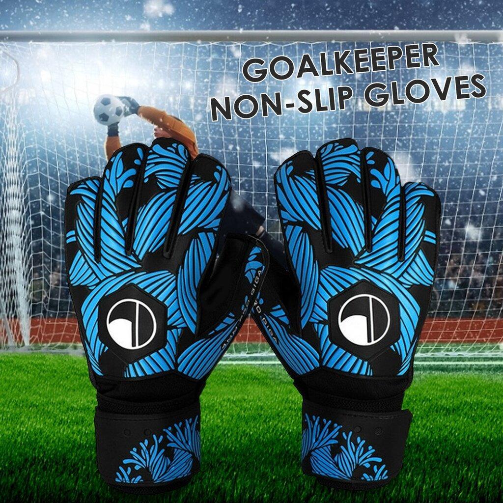 Football Gloves Latex Goalkeeper Adult Match Finger Protection Outdoor Sports Safety Family Unisex - Ainna Store
