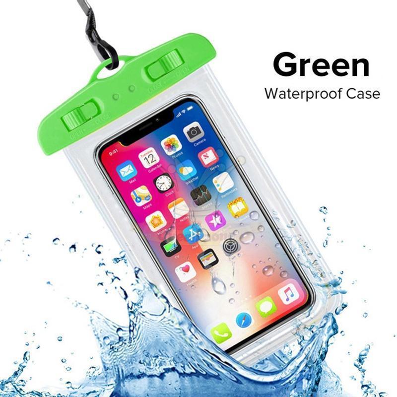 Ainna -Ready Stock30M Underwater Phone Case Phone Cover Waterproof Phone Case Universal PVC Underwater Phone Bag Case Supplies - Ainna Store
