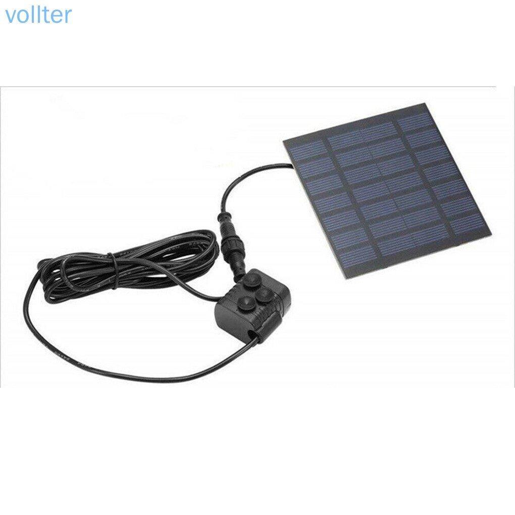 Solar-Powered Water Pump for Gardens, Lawns, Pools, Ponds, Fish Aquariums, Fountains, and Courtyards - 180L/H by VOLL Decor Home Pot Pot - Ainna Store