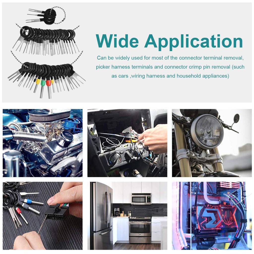 AINNA 41 Pcs Terminal Removal Tool Kit untuk Kenderaan Automotif - Ainna Store