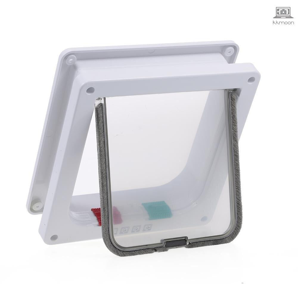 Upgrade Your Home Security with a Lockable Pet Dog Cat Security Flap Door - Keep Your Pets Safe and Intruders Out - Ainna Store