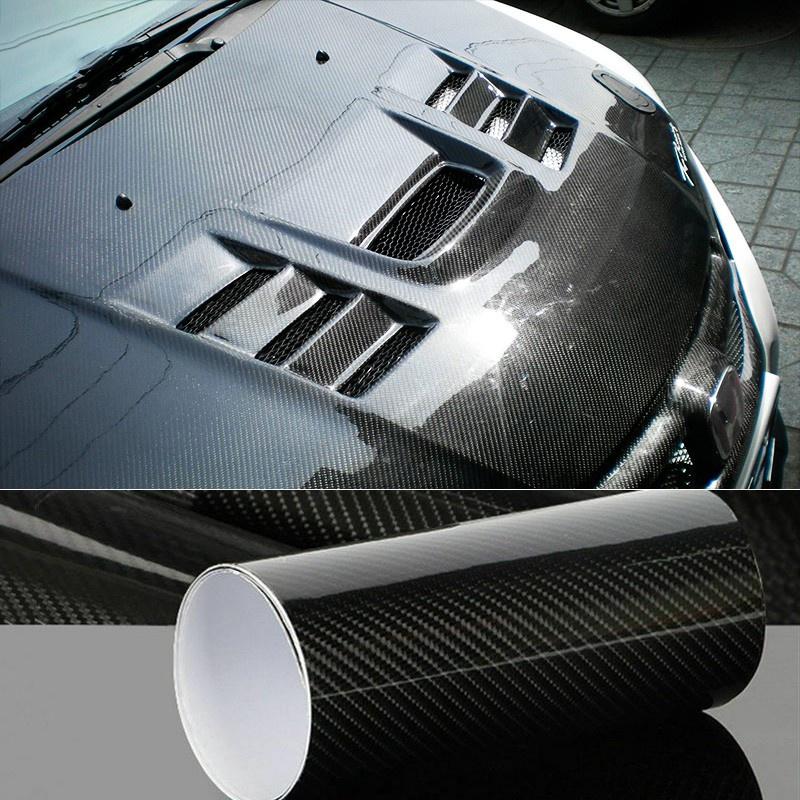 AINNA 7D Waterproof Carbon Fiber Vinyl Car Wrap Sheet Roll Film Sticker Decal Paper 60 x 12" Accessories - Ainna Store