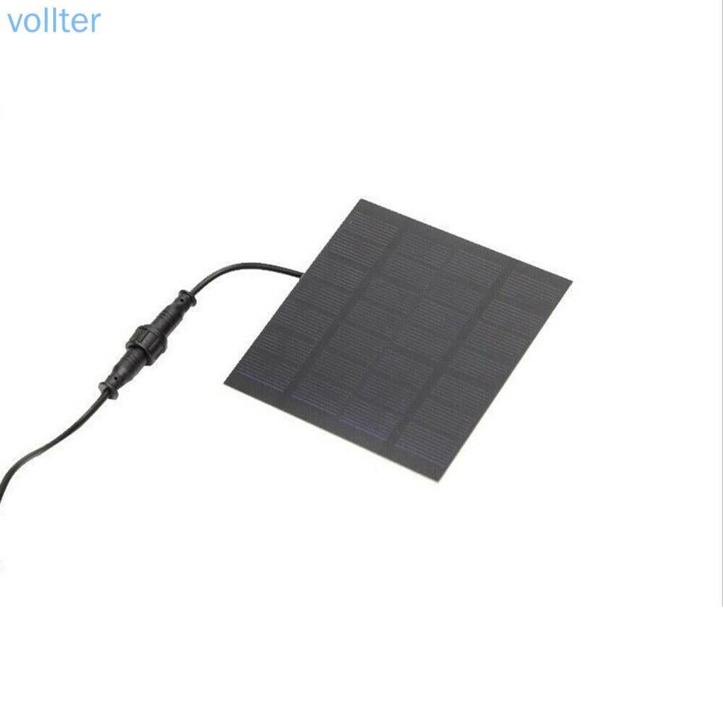 Solar Panel Powered Water Pump Garden Lawn Pool Pond Fish Aquarium Fountain Courtyards 180L/H - VOLL Decor Home Pot Pot - Ainna Store