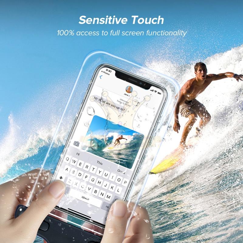 Ainna -Ready Stock30M Underwater Phone Case Phone Cover Waterproof Phone Case Universal PVC Underwater Phone Bag Case Supplies - Ainna Store