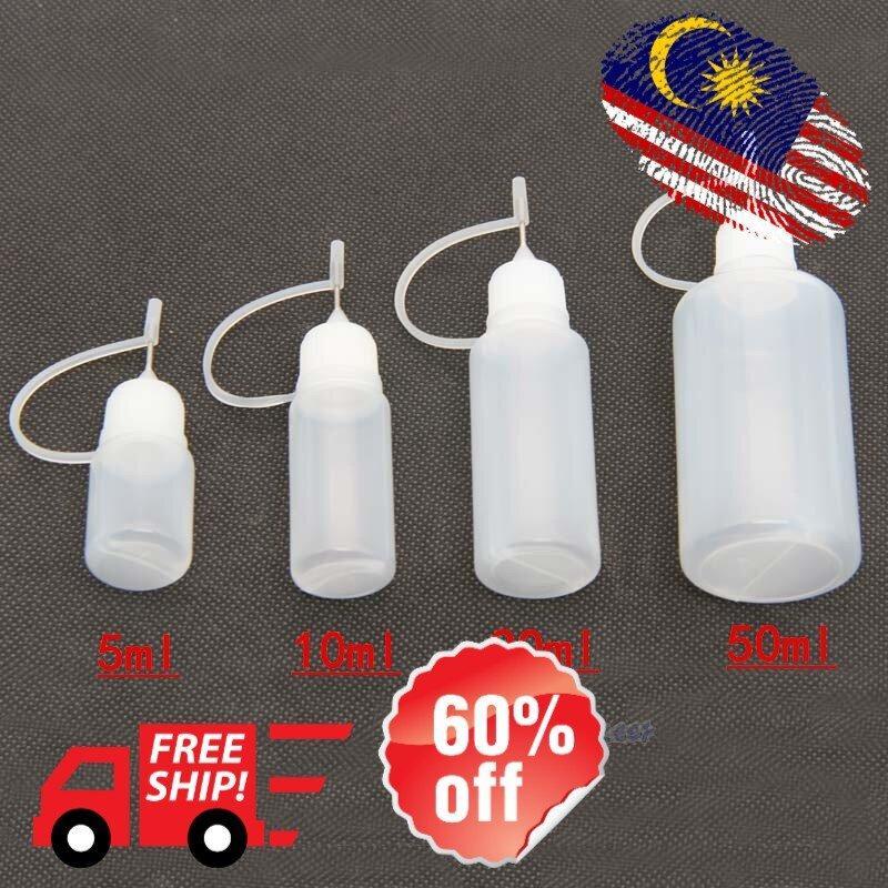 AINNA: Dapatkan Teratur dengan Botol Jarum Kosong - Saiz 5ml, 10ml, 20ml, dan 50ml Tersedia! - Ainna Store