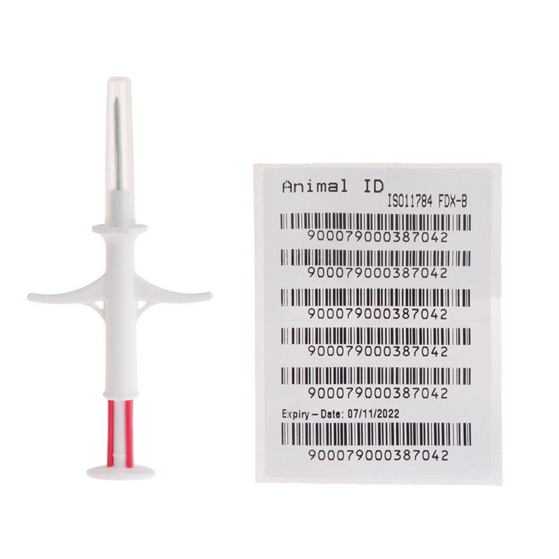 AINNA Terkecil UKI Pet ID Microchip Syringe ISO11784/5 FDX-B HDX Animal Tag Injector - Ainna Store