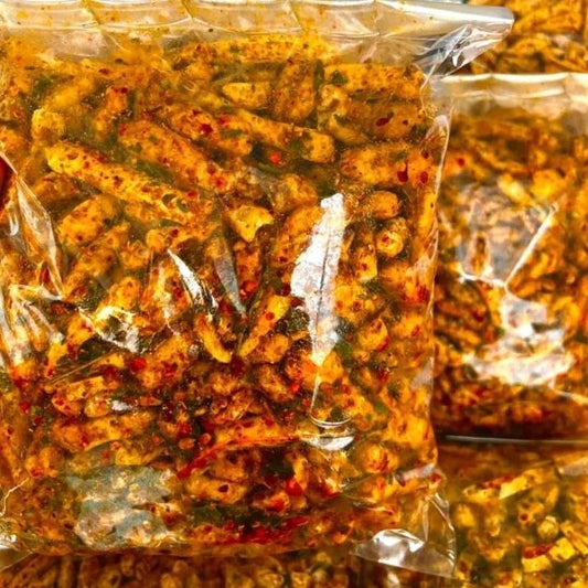 basreng sultan bandung 1kg viral tiktok pedas daun jeruk cabe asli - Ainna Store