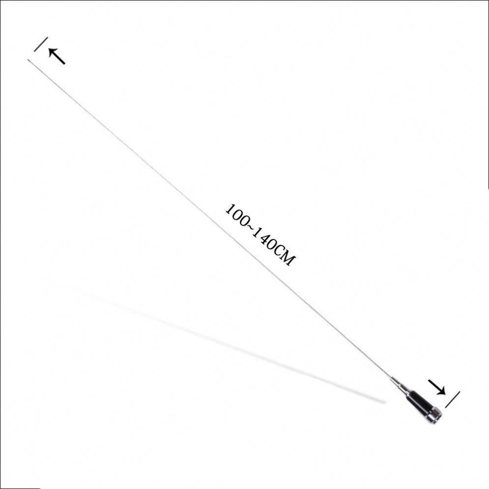 "Dapatkan Gain Tinggi dengan AINNA MC101 Antena VHF Stainless Steel - Aksesori Audio 136-174mhz - Ainna Store