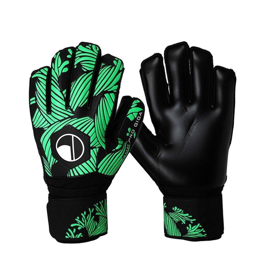 Football Gloves Latex Goalkeeper Adult Match Finger Protection Outdoor Sports Safety Family Unisex - Ainna Store