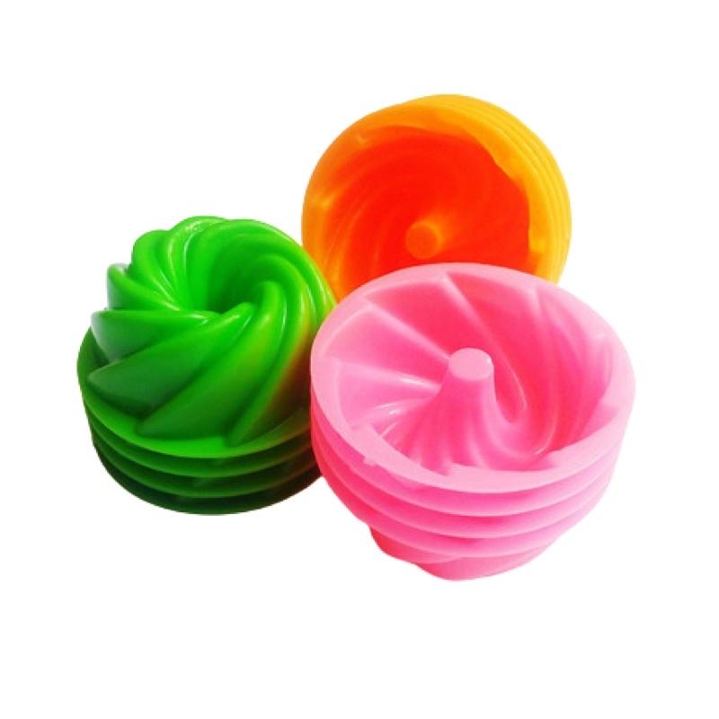 "3 Dozen Mold Steel Cake Plastic Twisters AINNA - Lebih Kukus, Pudding, dan Lain-lain! Perkakas Dapur - Ainna Store