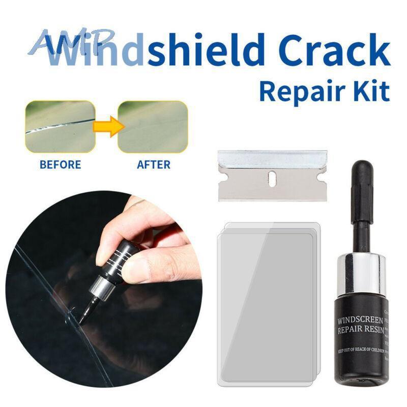 "Pakej 3 AINNA Cairan Baiki Kaca Automotif Kereta Windshield Resin Crack Kit - Ainna Store
