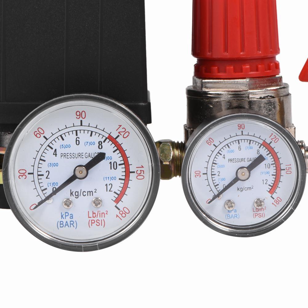 AINNA Air Compressor Switch Control Valve Regulator Gauge - Tempatan - Ainna Store
