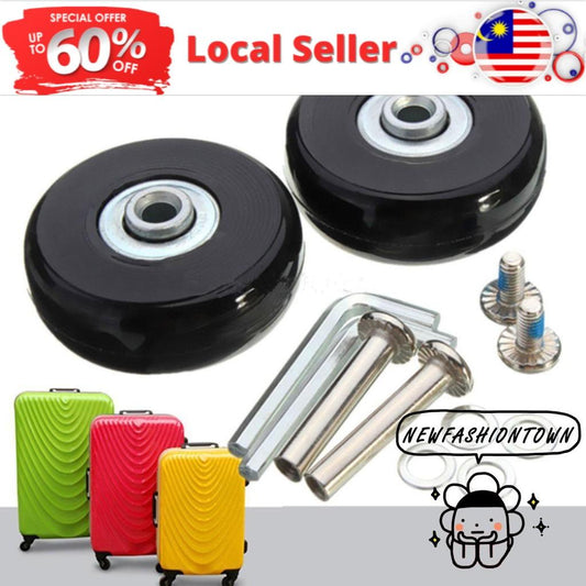 AINNA 2 Set Roda Ganti Beg Deluxe Saiz 50mm - Ainna Store