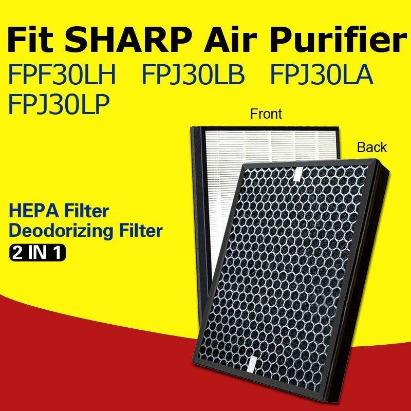 AINNA Sharp FPF30LH FPJ30LB FPJ30LA FPJ30LP Penggantian filter HEPA penapis udara SS 51 - Ainna Store