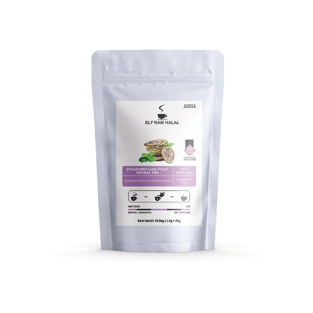 "AINNA Teh Relax Spearmint Lime - 30 Tea Bags | Tenangkan Minda dengan Mood Damai - Ainna Store