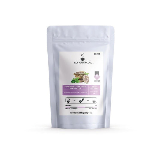 "AINNA Teh Relax Spearmint Lime - 30 Tea Bags | Tenangkan Minda dengan Mood Damai - Ainna Store