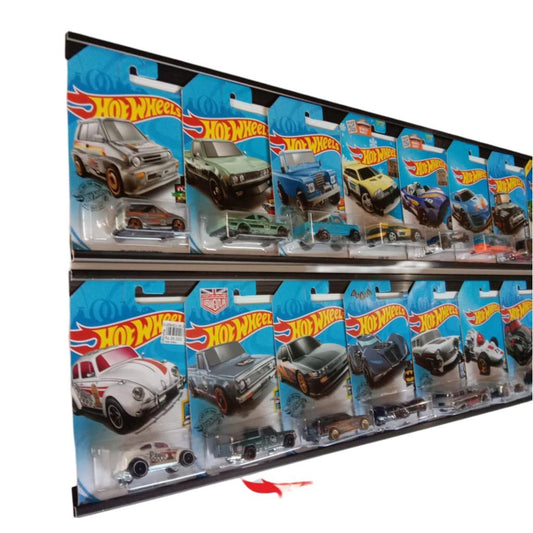 Rak AINNA Hotwheels Silver Horizontal List - Hantar Hari Ini! - Ainna Store
