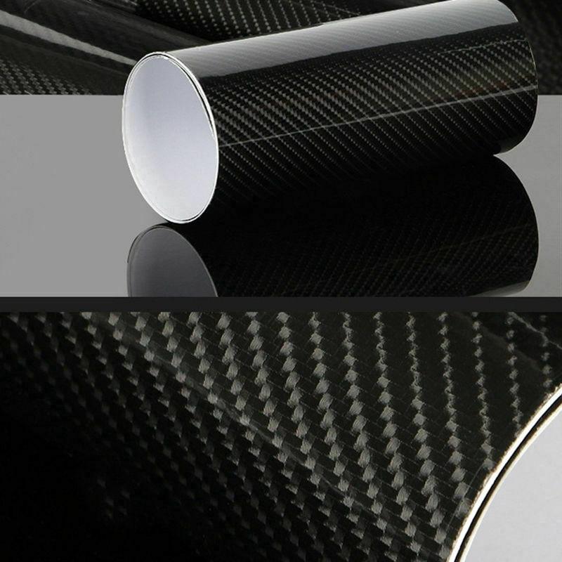 AINNA 7D Waterproof Carbon Fiber Vinyl Car Wrap Sheet Roll Film Sticker Decal Paper 60 x 12" Accessories - Ainna Store