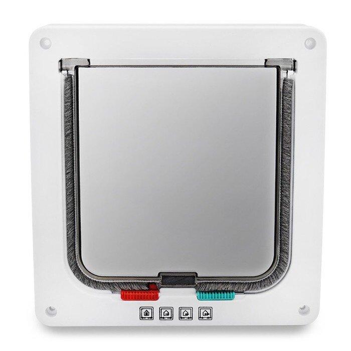 Upgrade Your Home Security with a Lockable Pet Dog Cat Security Flap Door - Keep Your Pets Safe and Intruders Out - Ainna Store