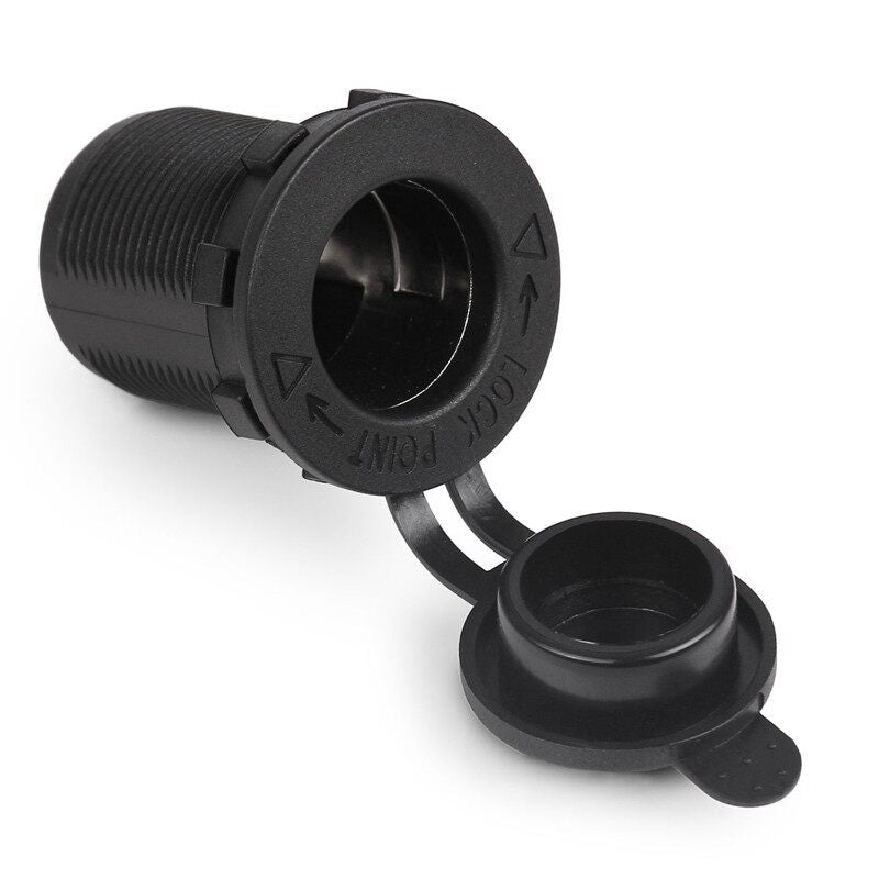 AINNA 12V Waterproof Car Boat Motorcycle Cigarette Lighter Socket Power Plug Outlet - Ainna Store