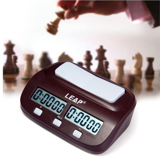 Tingkatkan Permainan Anda dengan LEAP PQ9907S Digital Chess Clock - I-Go Count Up Down Timer Board Games AINNA Edition - Ainna Store