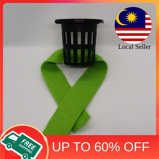 10 PCS Sumbu Hidroponik AINNA Kain Flanel - Felt Sheet Hydroponic Netpot - Ainna Store