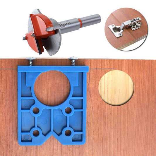 Tingkatkan Kesenian Kayu Anda dengan Jig Engsel 35mm AINNA - Ainna Store