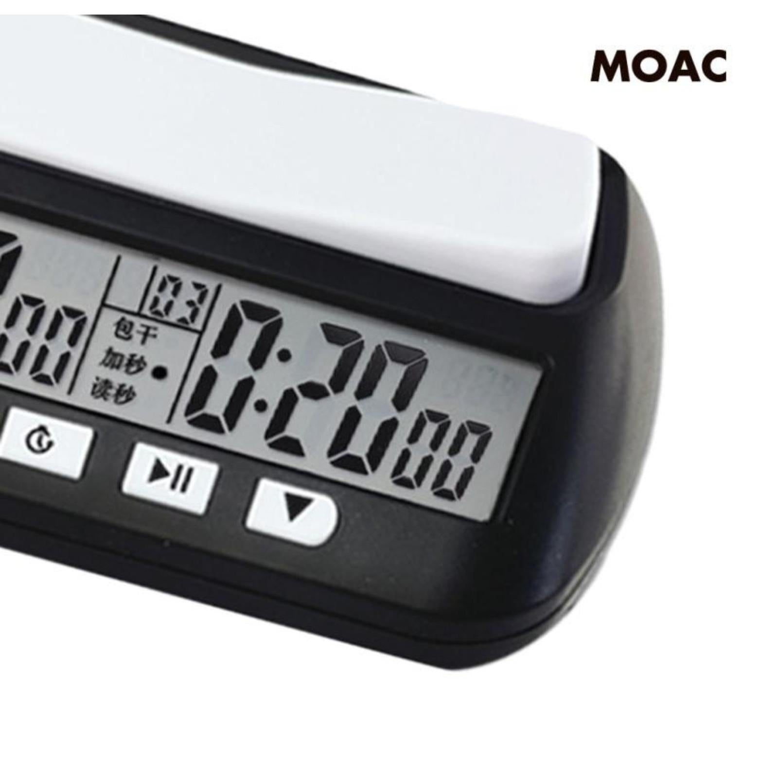 Keep Your Game on Time with YS-902 Chess Clock Board Game Count Up Down Timer - Perfect for Chess Enthusiasts Games - Ainna Store