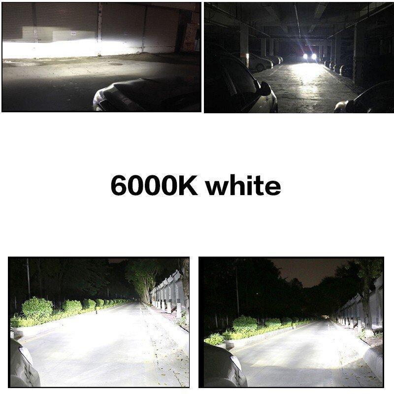 AINNA Lampu Kepala Kereta LED C6 H4 H7 H11 H1 HB3 H39005 9006 HB4 COB - Ainna Store