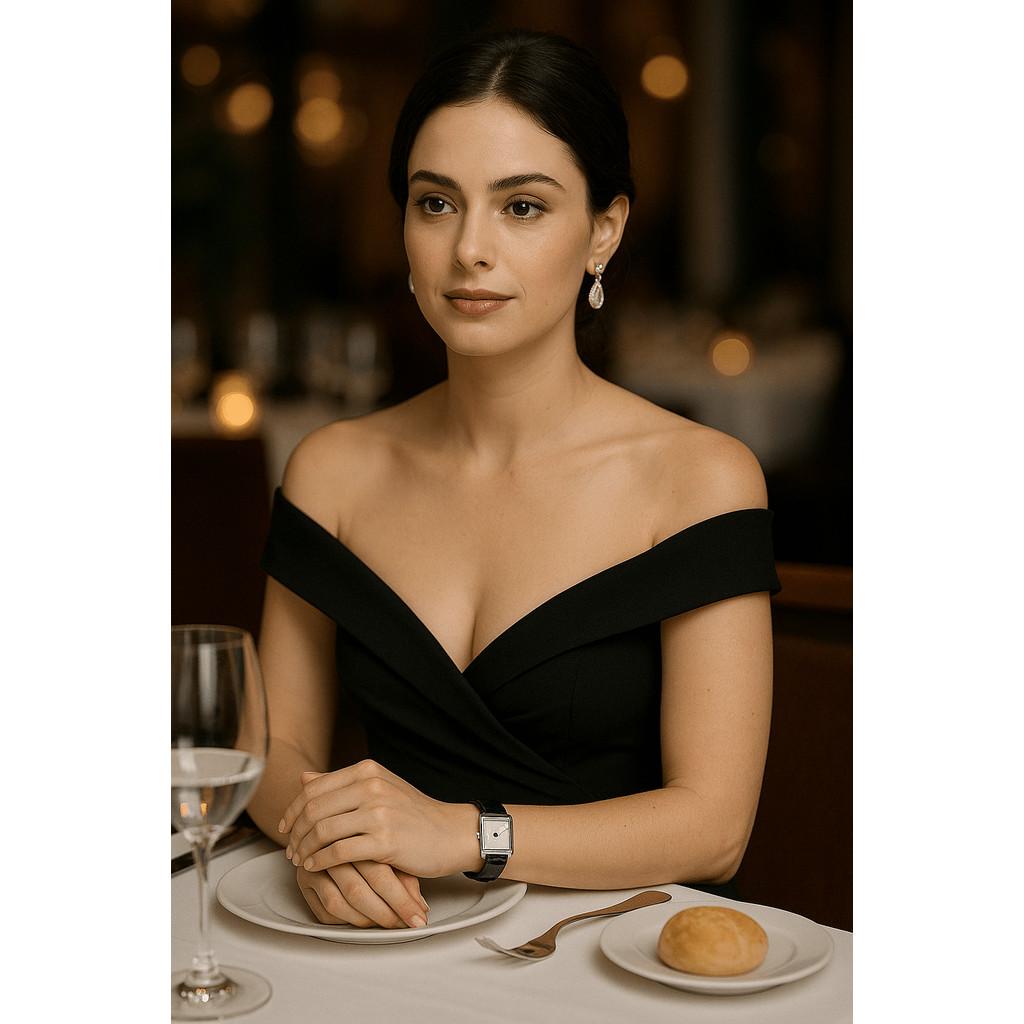 Jam Tangan Retro Square AINNA Quartz: Gaya Siap Pakai
