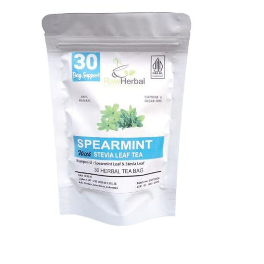 AINNA Teh Daun Stevia Dengan Minyak Ikan 30 Beg Organik Tiada Gula Rendah Lemak Semula Jadi - Ainna Store