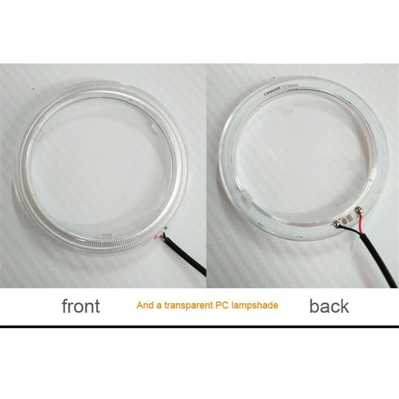 1pcs COB Angel Eyes Halo Rings Headlight Car Angel Eyes Motorcycle 12-24V 60mm 70mm 80mm 90mm 100mm 110mm 120mm SS 60 - Ainna Store