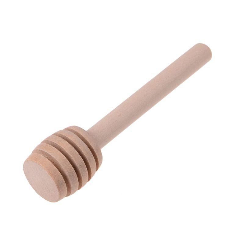 50-Pack of Mini 3-Inch Natural Wood Honey Dipper Sticks Cutlery Kitchenware - Ainna Store